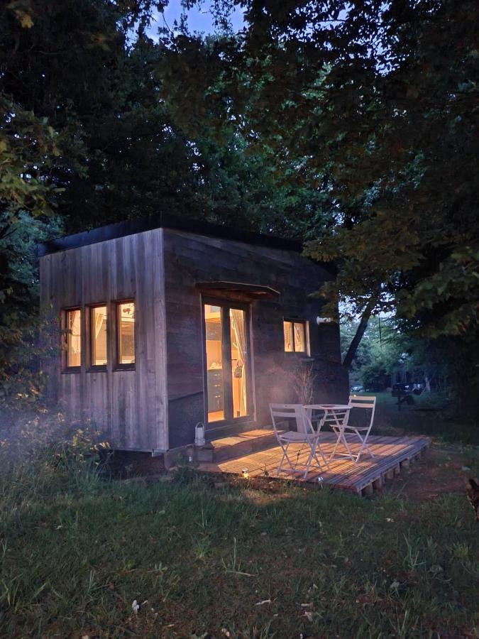 Ecolodge La Belle Verte Saint-M'herve Ngoại thất bức ảnh