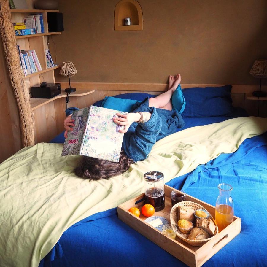 Ecolodge La Belle Verte Saint-M'herve Ngoại thất bức ảnh
