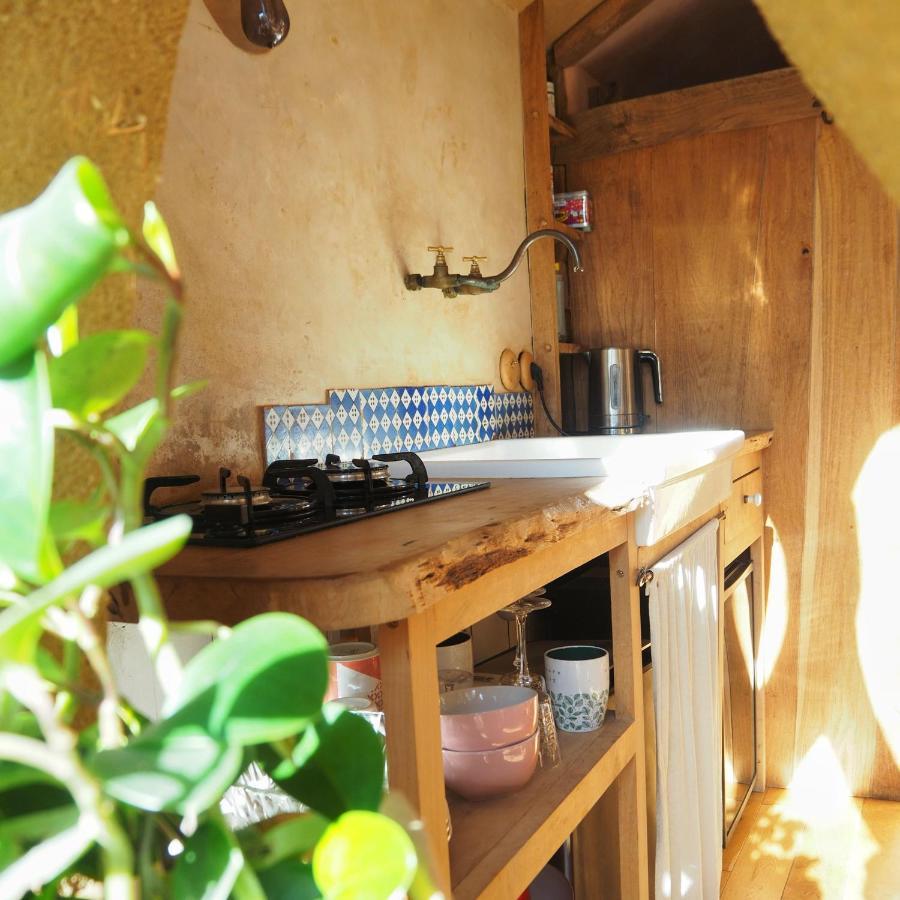 Ecolodge La Belle Verte Saint-M'herve Ngoại thất bức ảnh