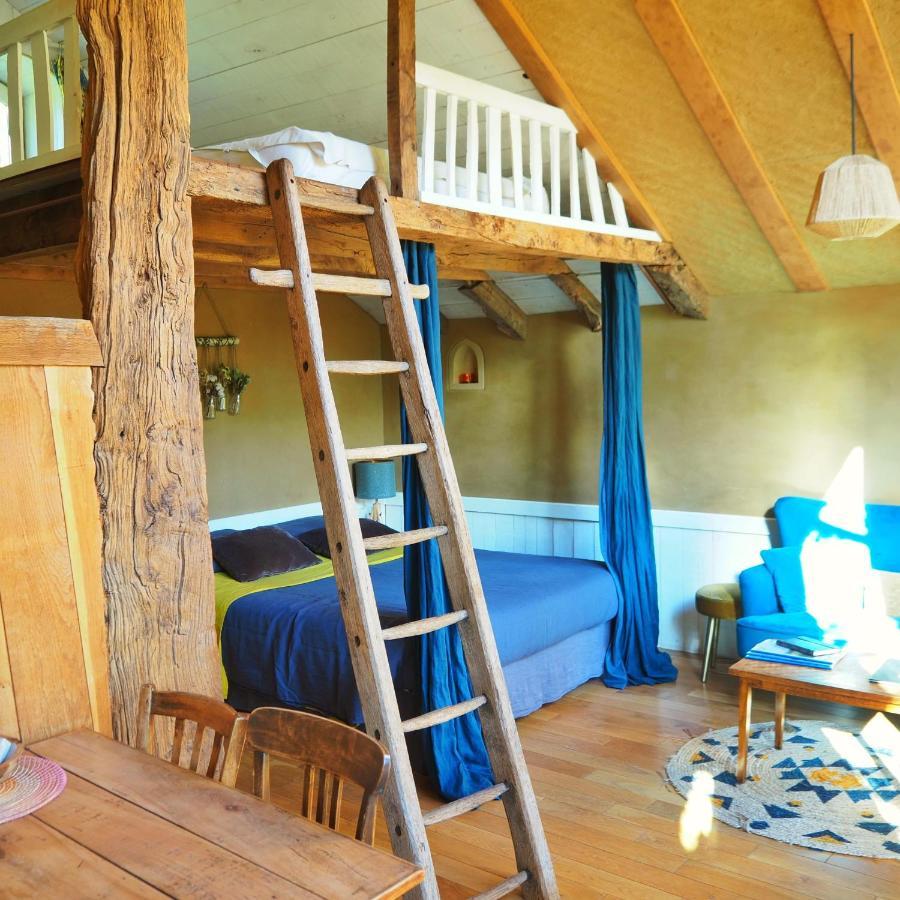 Ecolodge La Belle Verte Saint-M'herve Ngoại thất bức ảnh