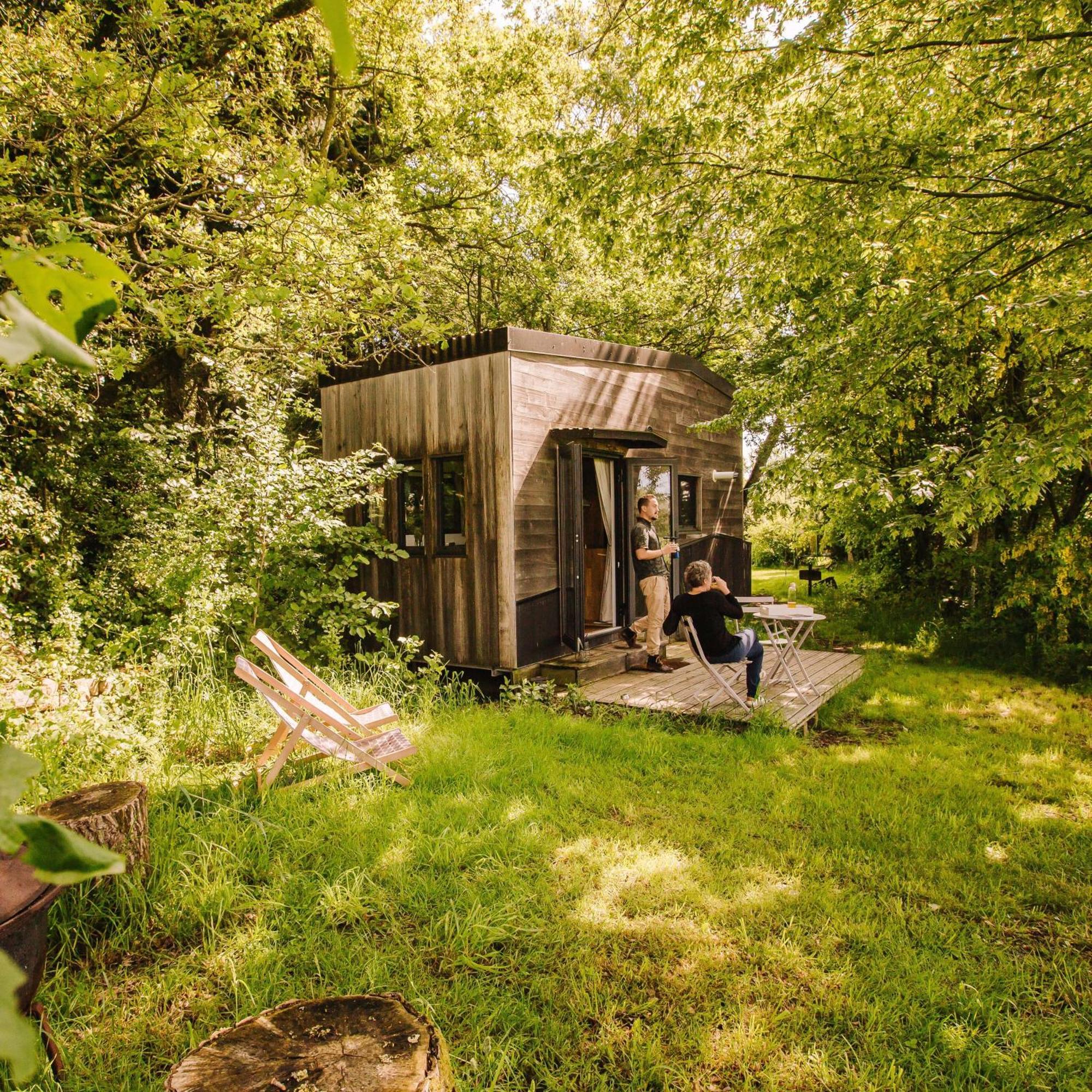 Ecolodge La Belle Verte Saint-M'herve Ngoại thất bức ảnh
