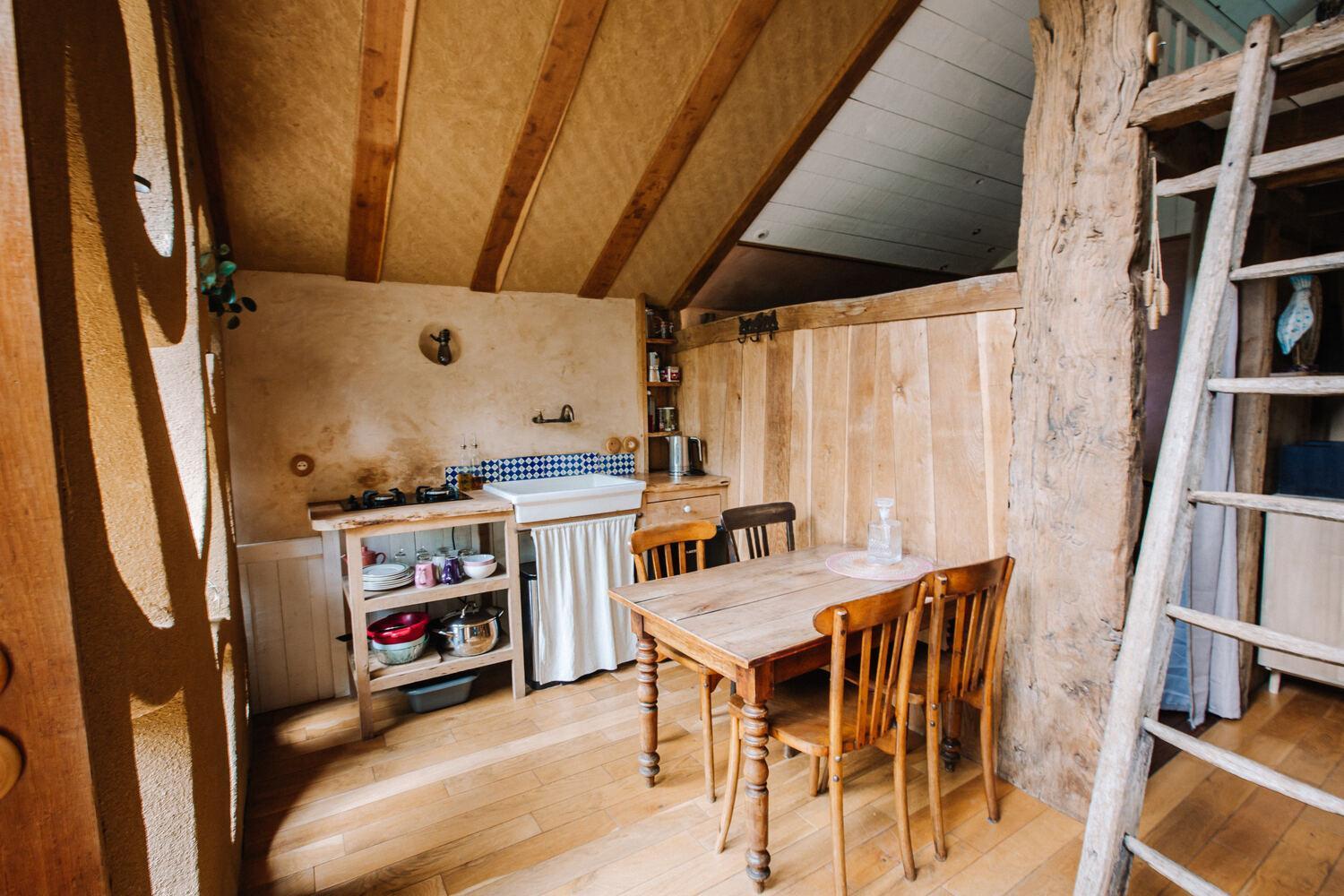 Ecolodge La Belle Verte Saint-M'herve Ngoại thất bức ảnh